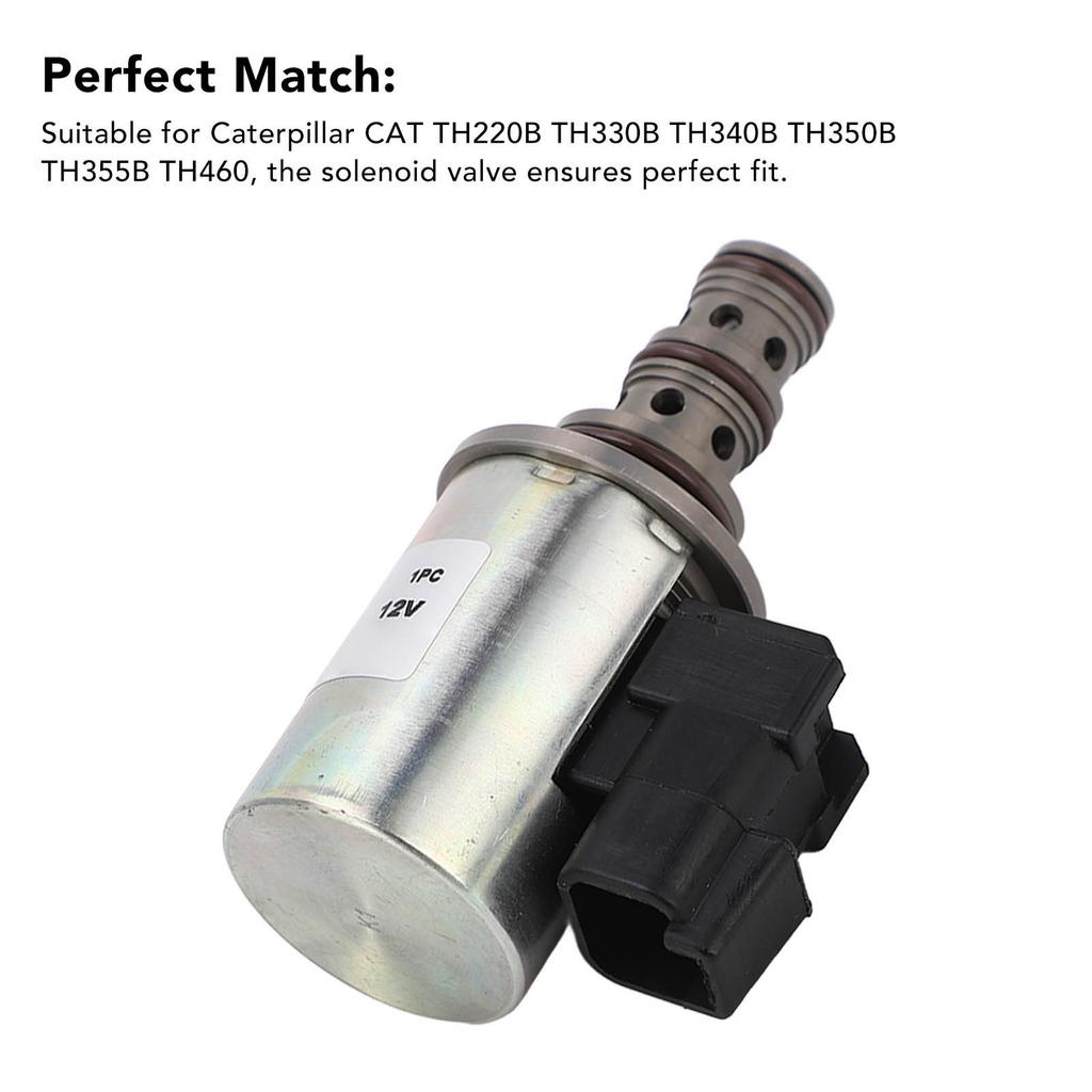 Solenoid Valve 200?6210 12V Gear Box Control Valve for Caterpillar CAT TH220B TH330B TH340B TH350B