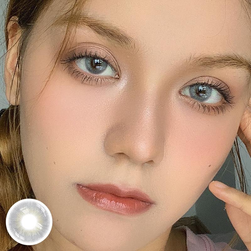 

Freshlady Wonderstruck Коричневая и Серая Коллекция 14.0мм Цветные Контактные Линзы Одноразовые на 1 год для Ежедневного Ношения серый