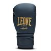 Boxhandschuhe - Leone - Blaue Edition - 10 oz - PU - Belüftungsöffnungen - Satinfutter