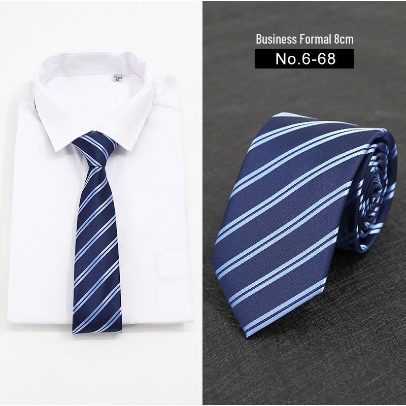 Men's Formal Business Casual Solid or Striped Tie