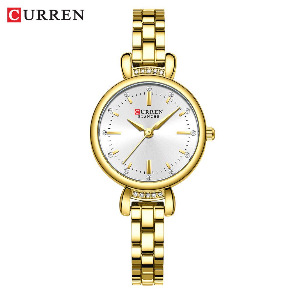 Curren 9098 Women s Fashionable Steel Band Bracelet Watch