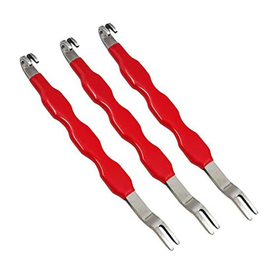 1/2/3Pcs Automotive Electrical Terminal Connector Separator Removal Tool 2-in-1 Multi-Functional Straight Bent Head Electrical Disconnect Pliers