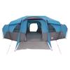 Family Tent with Rain Fly Waterproof Blue 18 Person