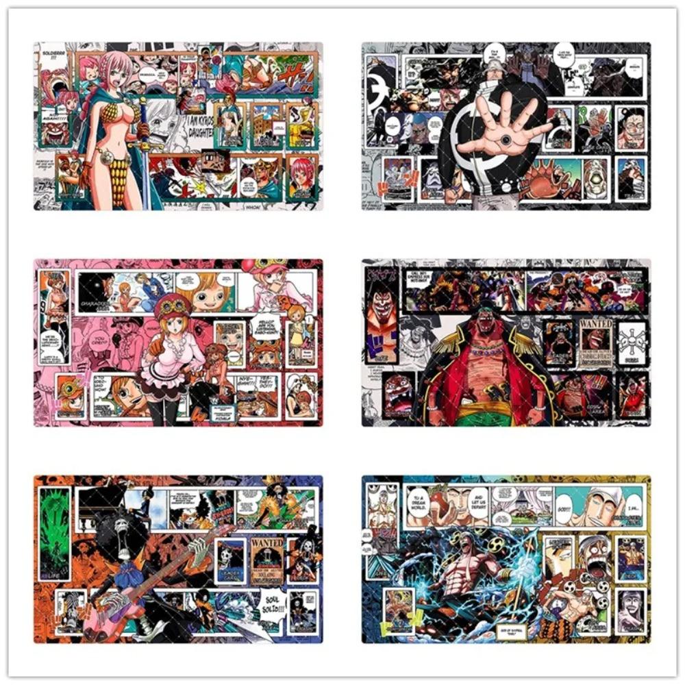 60*35*0.2cm Anime One Piece OPCG GAME Card PlayMat New Comic Series Enel Ace Law Hancock Brook Bonney Collection Gifts Toys