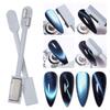 Nail Magnets Double Head Manicure Nail Polish Magnet Stick Nail Art Magnet Tools Cat Eye Magnet Stick Cat Eye Magnet Block