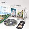 Album Card Display Shelf Cd Picture Frame Acrylic Small Card Display Rack High Transparency Cd Stand Idol Photocard Holder