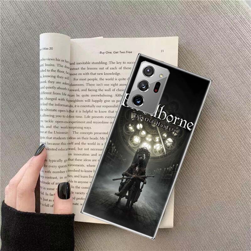 

Bloodborne Game Phone Case For Samsung Galaxy S25 Edge S24 S23 FE S22 S26 Ultra S21 S20 S10 Plus Capa Soft Samsung S25