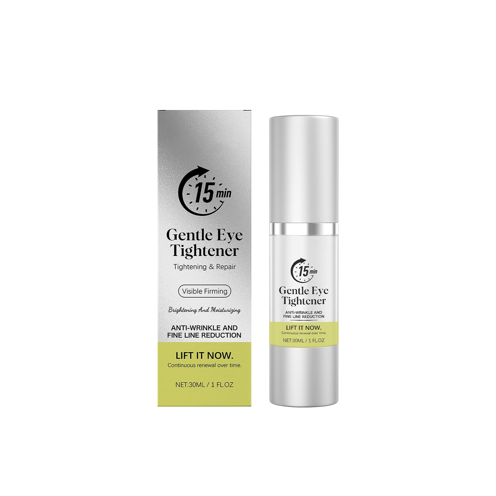 

The Gentle Eye Firming Cream Reduces Fine Lines Around The Eyes, Lifts The Around The Eyes, And Nourishes And Tightens The Skin Around The Eyes. срібний