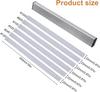 40cm Aluminium Guitar Fret Leveling Beam   6 Sandpapers  120 240 320 100 600 1000 Grit