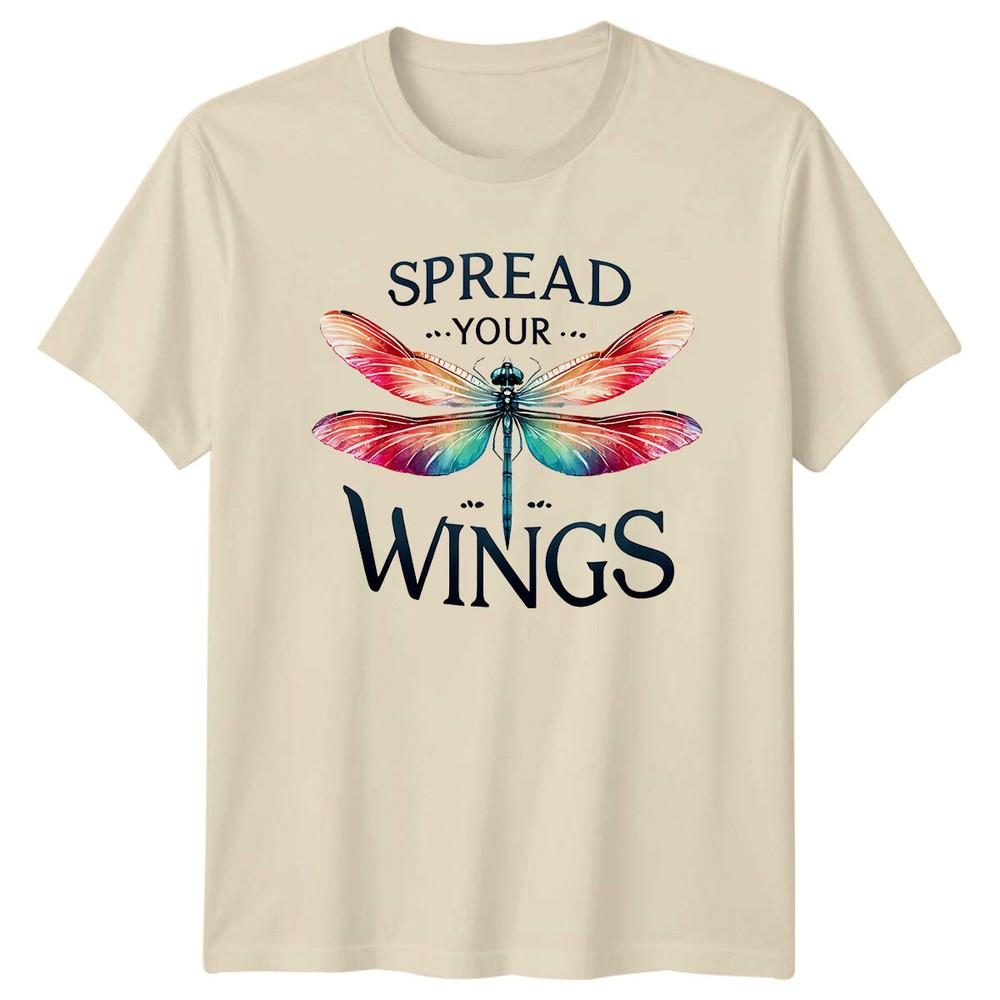 Spread Your Wings Dragonfly Graphic Nature TShirt Unisex T-Shirt XXXL
