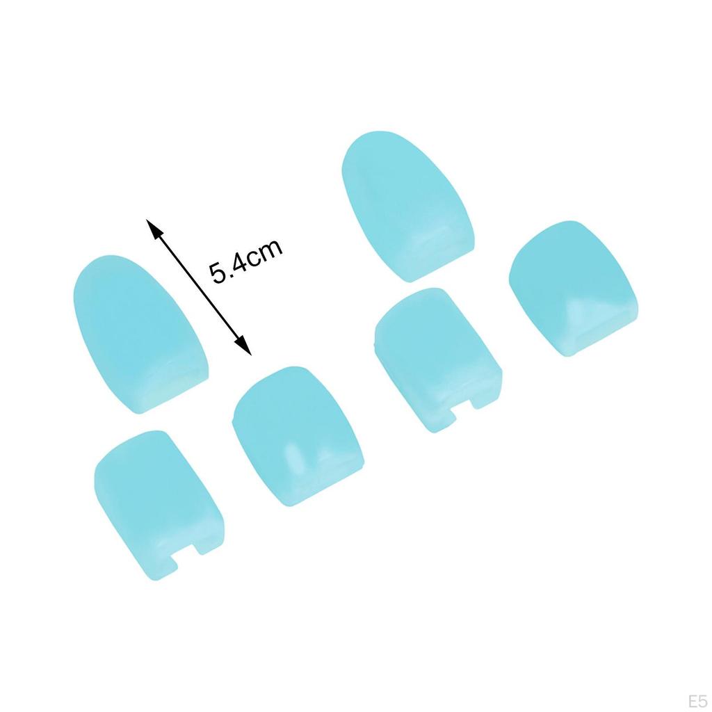 6 Pack Saxophone Palm Key Cushions And Mouthpiece Cover for Performance
