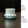 Underglaze hand-painted orchid ceramic kung fu tea set cover bowl teapot master cup tea cup tea cup pot bearing coffee cup