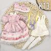 30cm Bjd Dolls Princess Full Set 1/6 Anime Bjd With Clothes 23 Joint Movable Body 3D Eyes Girls Dress Up Birthday Gifts Toys