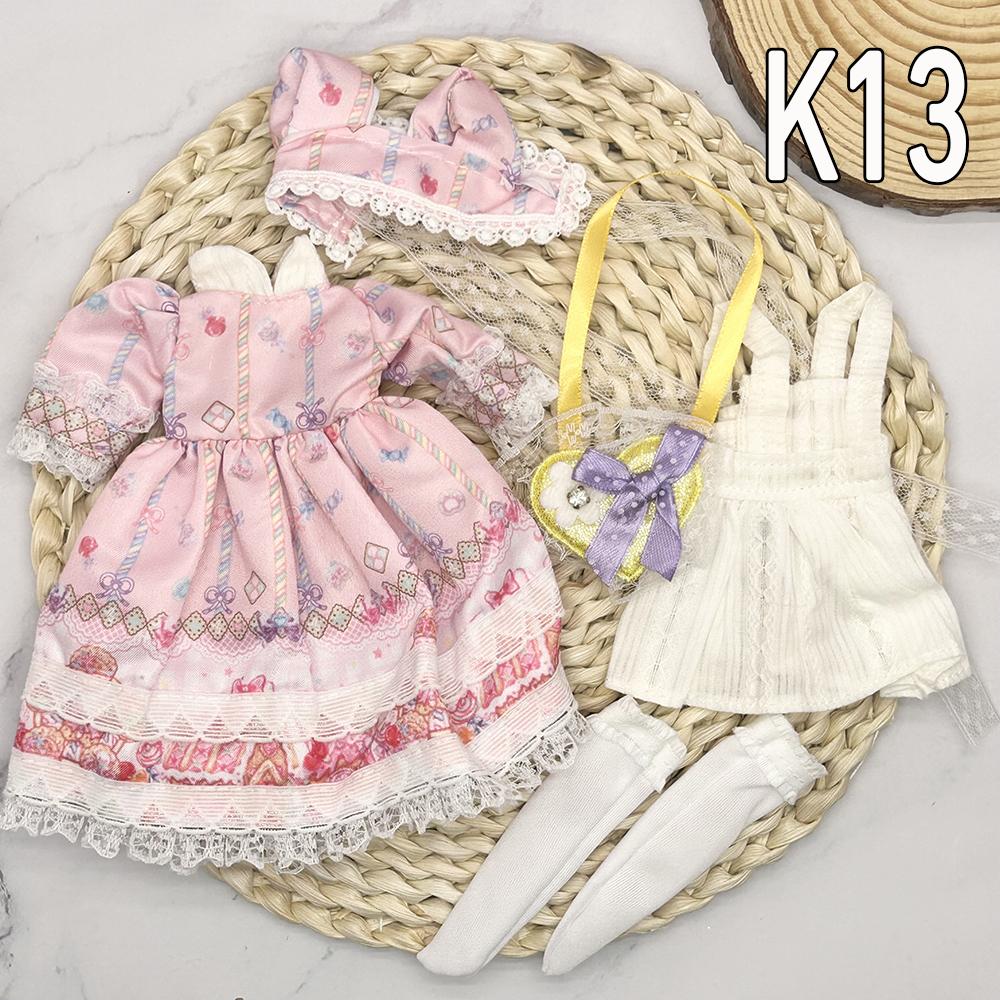 30cm Bjd Dolls Princess Full Set 1/6 Anime Bjd With Clothes 23 Joint Movable Body 3D Eyes Girls Dress Up Birthday Gifts Toys