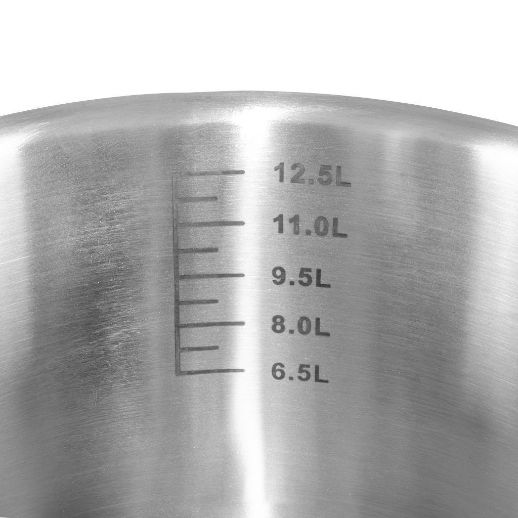 Medium Catering Pot With Lid Mega-M Pro 14L Dia. 30 Cm X H 20 Cm N