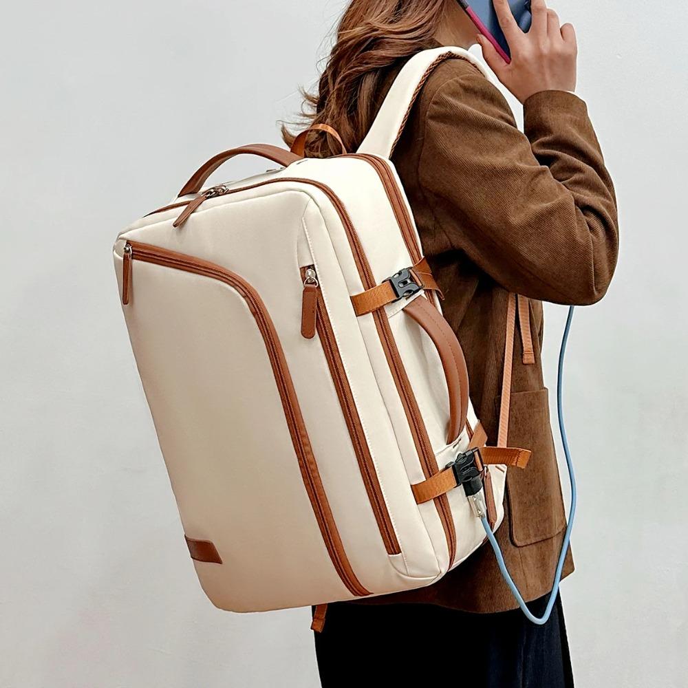 Backpack Unisex New Simple Business Computer Backpack Outdoor Large Capacity Travel Bag Student School Bag for Boys