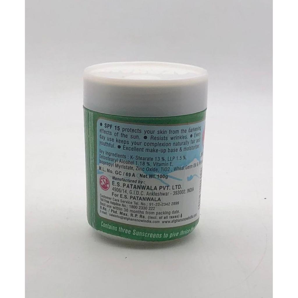 RSINC Afghan Snow Skin Cream from India (1x100 Gm) with Free Design Rakhi Y8-06X1-LG1G