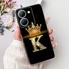 Fashion Letter Phone Case For Vivo Y36 5G (V2248) / Y27 5G (V2302) Clear TPU Slim Cover For Vivo Y36 Y27 5G Soft Silicone Cases
