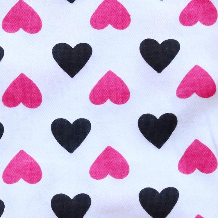 Heart Print Cotton Dog Sweatshirt - Spring/Summer Teddy Vest