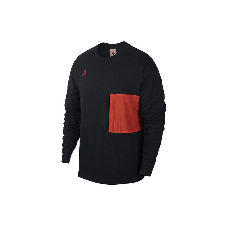 Nike ACG Drop Shoulder Sleeve T-Shirt Men's Black BQ7289-010