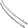Peugeot 508 I 10-15 Mascherina Superiore e Mascherina Inferiore tra i Fari, Cromata, Set da 2 Pezzi