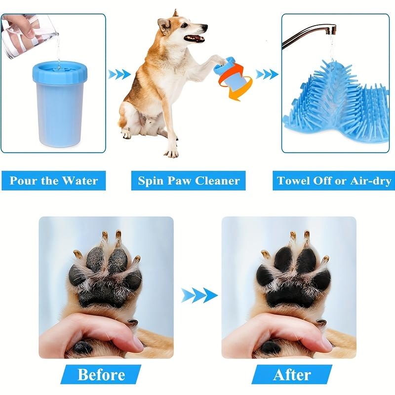 PetPaw Cleaning Brush for Dogs, Easy To Use Paw Cleaner, Uncharged Manual Operation, Ideal for Pet Hygiene and Clean Paw Pads