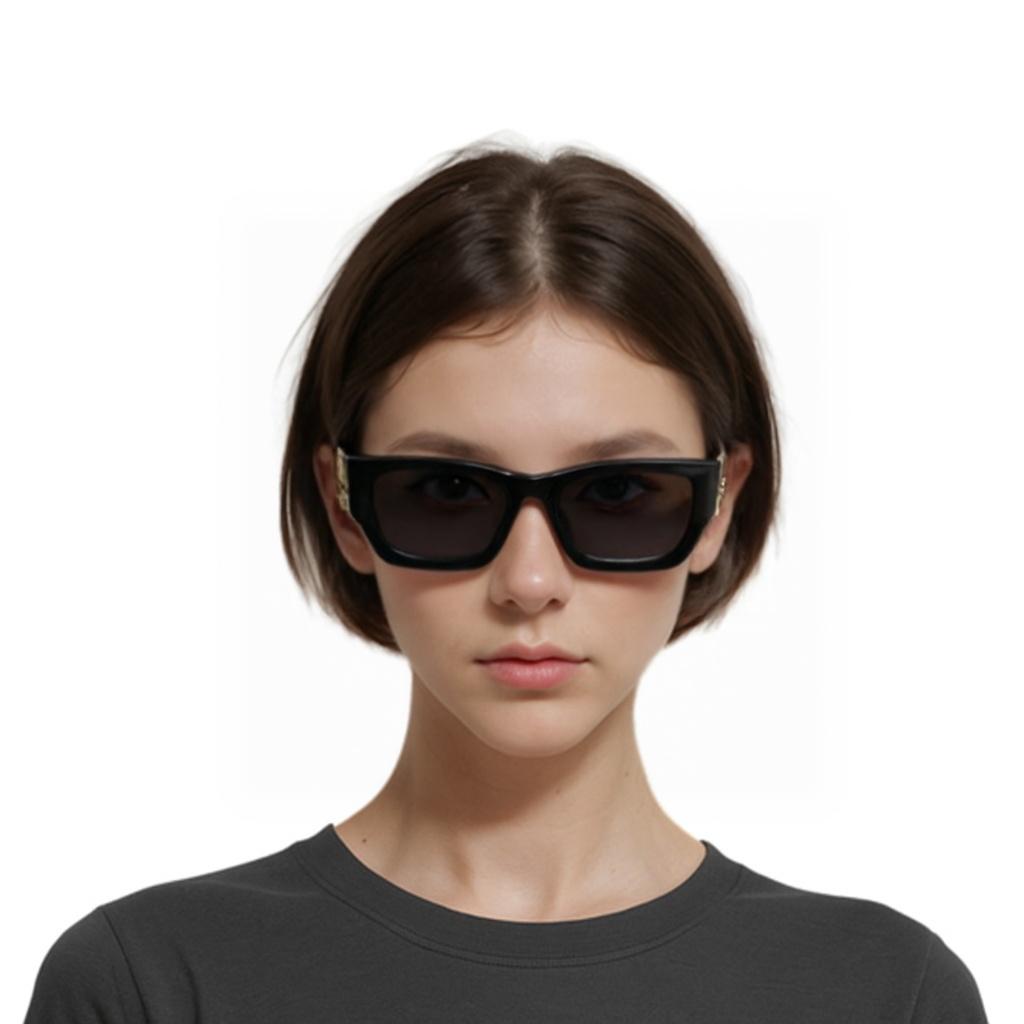 MIU MIU Gafas de Sol con Montura Irregular Gafas de Sol para Mujer MU09WS1AB5S0