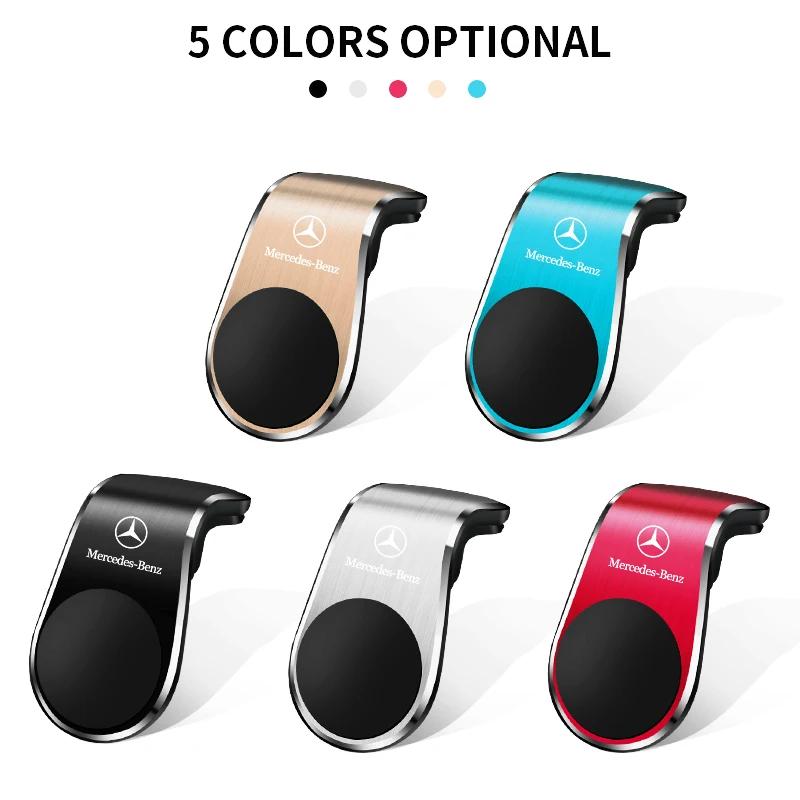 AABIG1 Magnetic Car Phone Holder Magnet Mount Mobile Phone Stand Stickers For Mercedes-Benz C450 C180 C200 C220 C250 C300 C400 W205