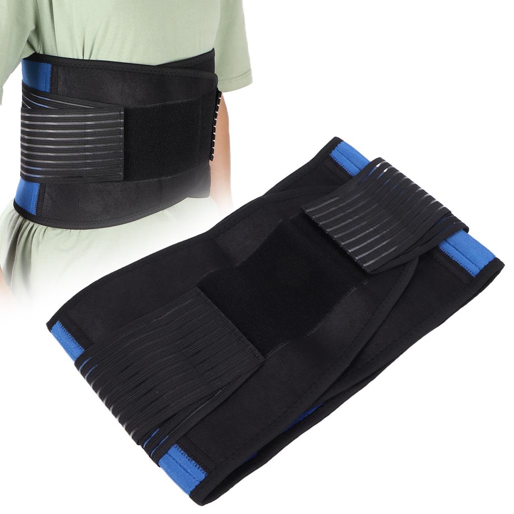 Back Support Belt Breathable Waist Lumbar Lower Back Belt for Women Men Lower Back Pain Relief