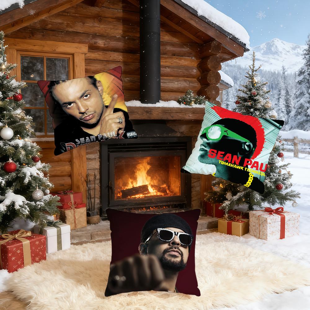 Singer SSean Paul cushion cover Home Bedding Sofa living Room pillowcase Simple Soft Skin Cushion Cover Party Gift