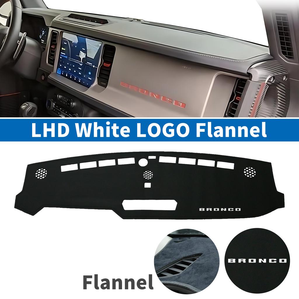 Car Dashboard Mat Accessories for Ford Bronco 2025 2025 2026 Sunshade Protective Carpet Dash Pad Dashmat