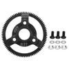 48P Steel Spur Gear Hardened RC Steel Spur Gear Set for Traxxas Slash 2WD 1 10 RC Car Upgraded Parts 83T