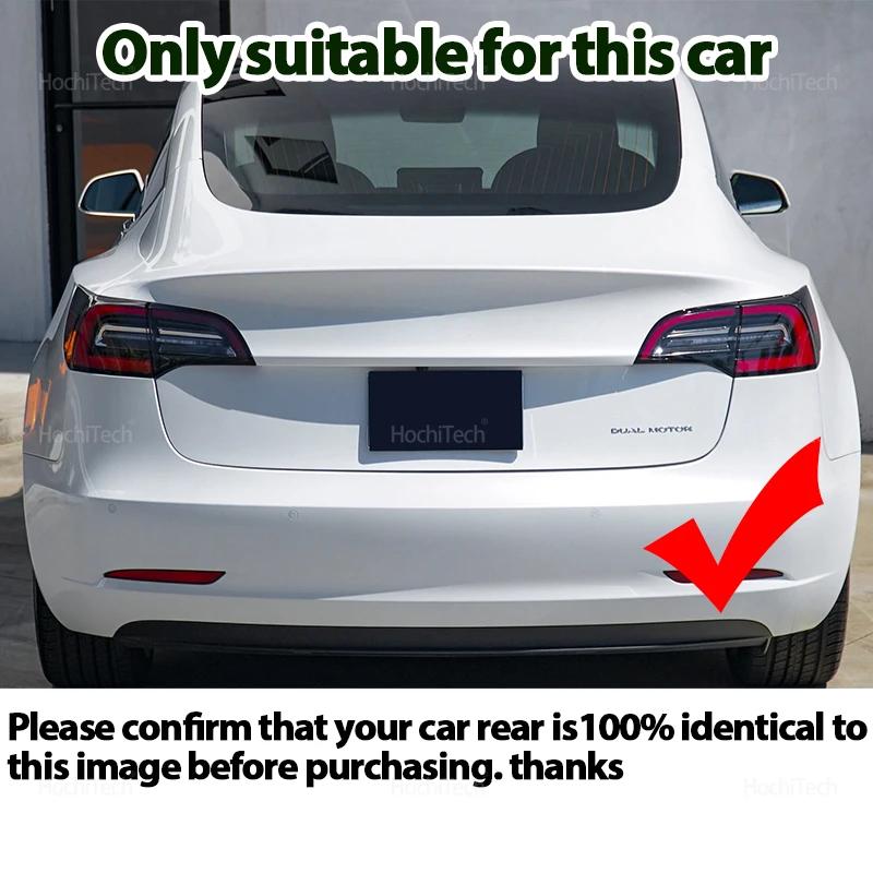 LED License Plate Light for Tesla Model 3 2017-2020 Model Y 2020 2025 2025 White Error Free Number Plate Lamp