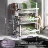 3-Tier Aluminum Dish Drying & Storage Rack