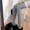 Stockings Winter Solid Color Thigh High Medias Over The Knee Cute Lolita Socks Woman Thick Warm Stockings Long Leg