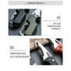 Portable Multifunctional Knife Foldable Parcel Knife with Hook Cutting Rope Emergency Survival Tool
