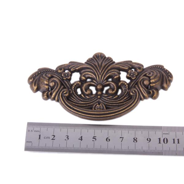 Brass Vintage Cupboard Cabinet Knob Kitchen Drawer Door Pull Handle Hardware