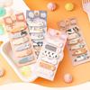 180 Sheets/Pack Cute Cat Index Tabs Self Adhesive Page Markers Waterproof Sticky Notes Classify Files Flags Posted  Stickers
