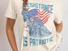 Comfort Colors® Resist Tee | Patriotic Protest Shirt and Kids Tshirt | Subtle Political Statement T-Shirt and Kids Tshirt | 4th of July Activist Gift