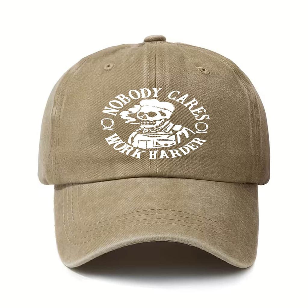 Trendy Baseball Cap for Men and Women Exquisite Print Hip-hop Outdoor Travel Adjustable