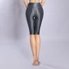 Shorts brillants longueur genou Collants pêche pour hanches Legging Pantalons de yoga fins Pour le fitness les joggeurs