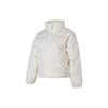 Down Jackets Women's White Stand Collar Moderate Down Jacket NPD4E152-IV