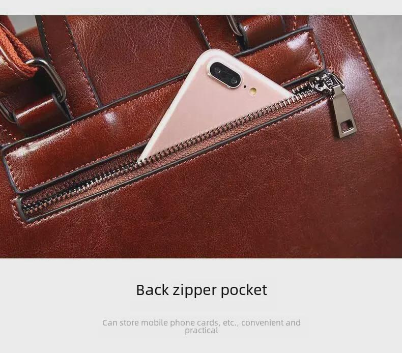 Diebstahlsicherer Rucksack aus echtem Leder 2025 für Damen mit großem Fassungsvermögen – Pendlertasche aus Rindsleder, Ins Style