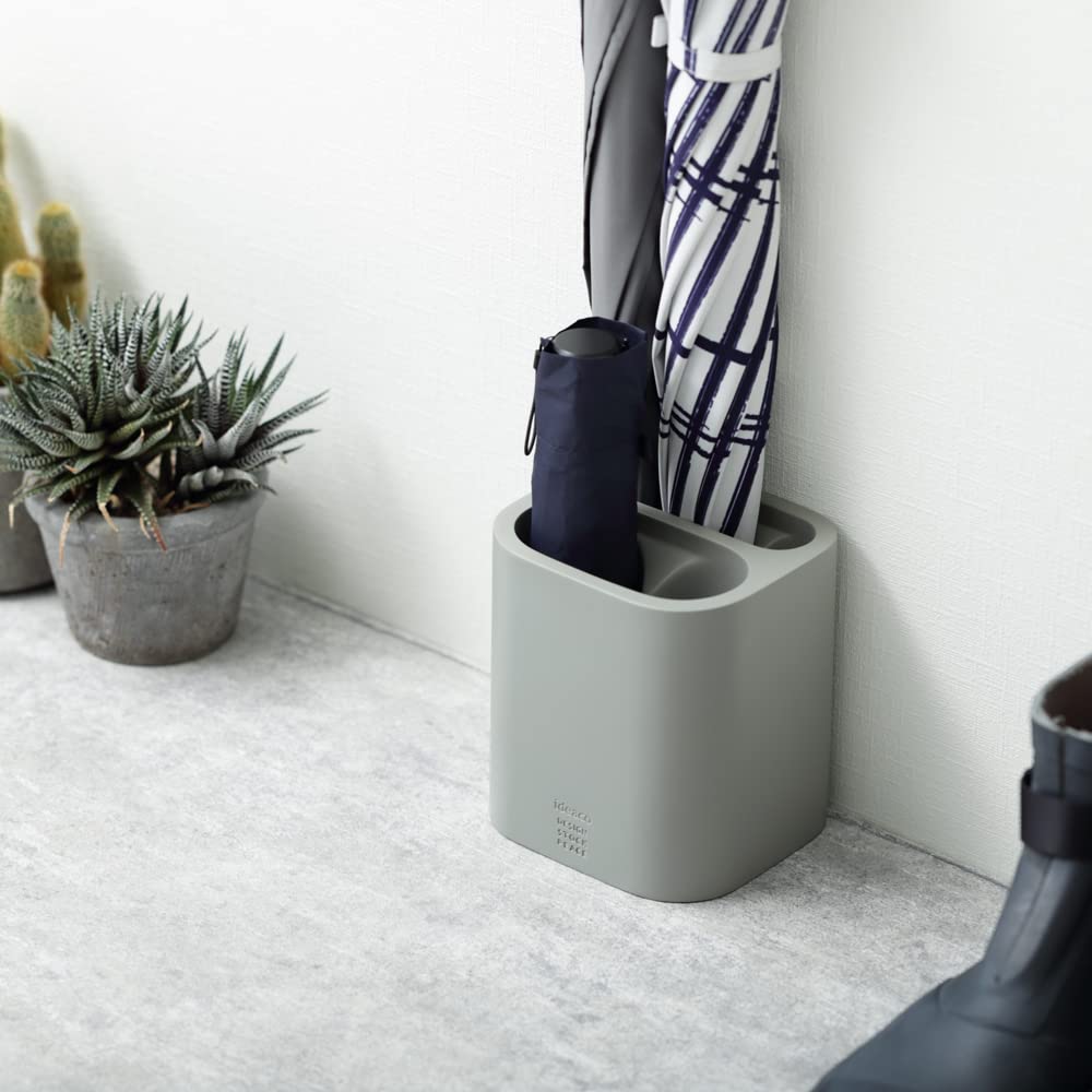 Ideaco Umbrella Stand Ash Gray Long Umbrella Folding Umbrella Bicomini One