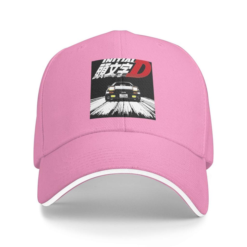 Unisex Baseball Hats Anime Drift AE86 Initial D Outdoor Streetwear Summer Sports Baseball Caps Hip Hop Cap Casquette Hats