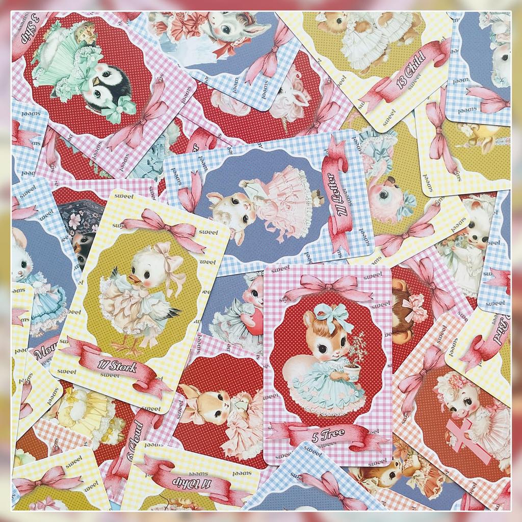 Dulci Lenormand Cărți Lenormand Șnur [Autentic] [Include Săculeț]