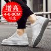 Men's Shoes Autumn Invisible Heightening Shoes 8cm Breathable Trend Inner Heightening 6 Thick-soled White Shoes Sports Shoes Casual Board Shoes