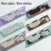 K99 Mechanical Gaming Keyboard, Hot-Swappable, Wired, Blue Switch, 104 Keys, for Laptop and Office e-Sports.