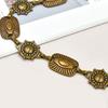 Vintage Carving Flower Waist Belt Dress Decoration Waistband For Women Girls High Quality Adjustable Punk Waist Chain Gifts