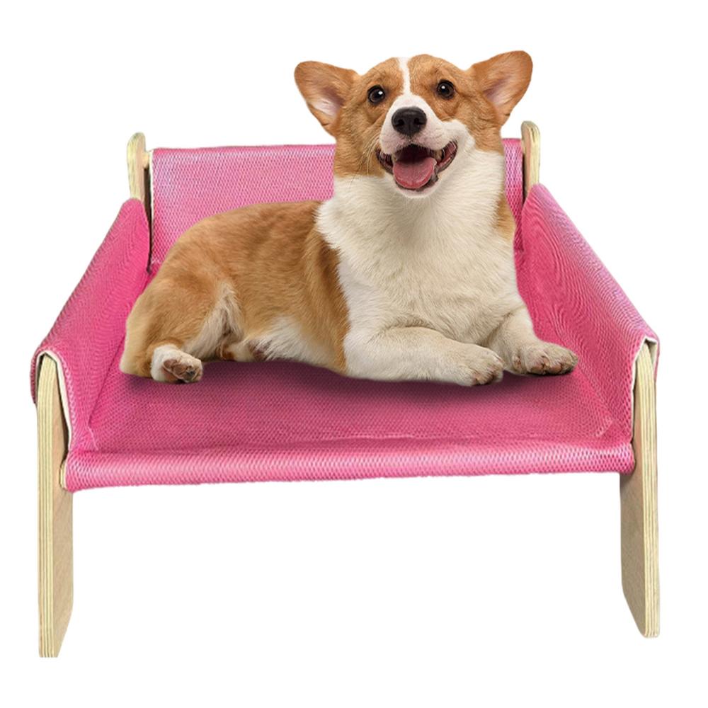 

Pet Couch Bed Cat Beds Skin-Friendly Cat Sofas Stable Dog Beds Dog Sofas & Chairs With Removable Sofa Cover For Pet Dog Puppy розовый